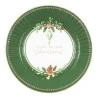 Piatti Dessert Verdone Merry Christmas To You 21 cm 8pz GIVI