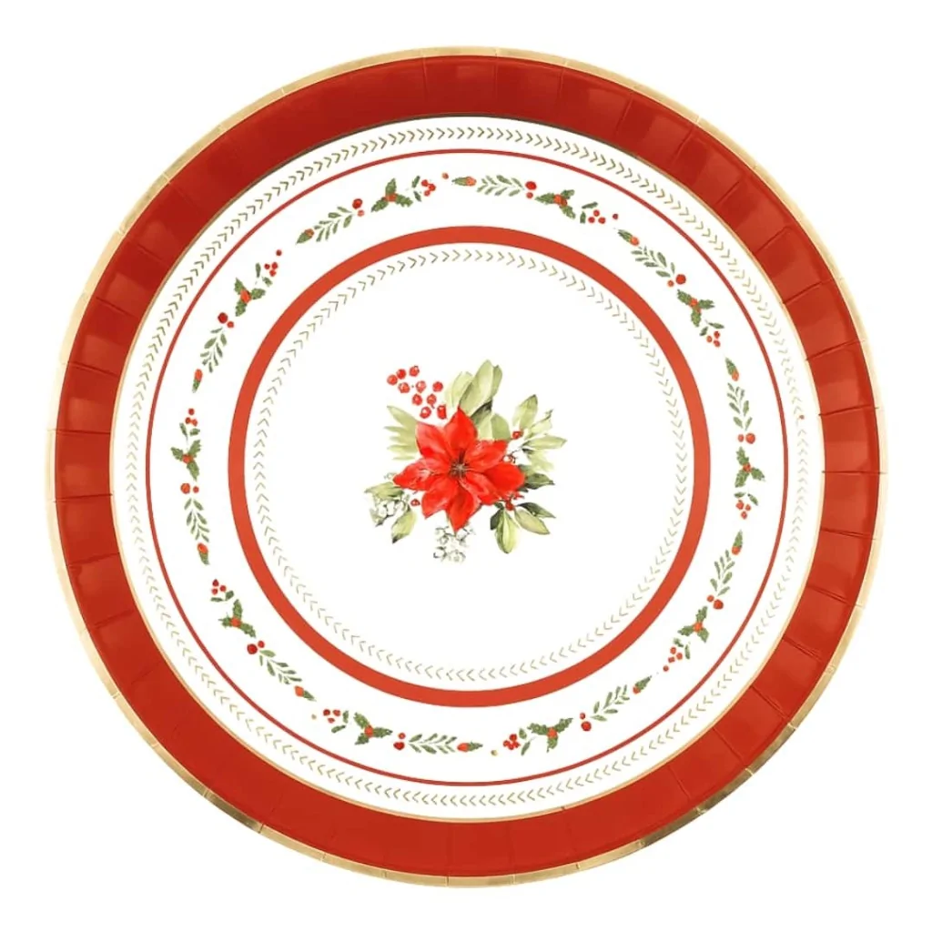 Piatti Piani Rossi Red Royal 27 cm 8pz GIVI ITALIA
