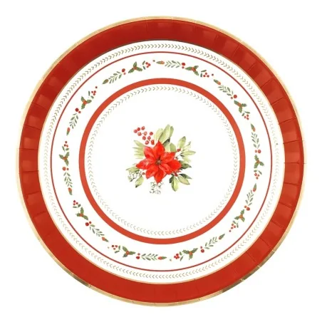 Piatti Piani Rossi Red Royal 27 cm 8pz GIVI ITALIA