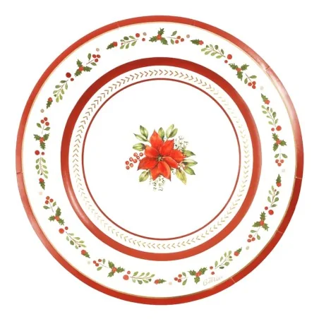 Piatti Dessert Rossi Red Royal 21 cm 8pz GIVI ITALIA