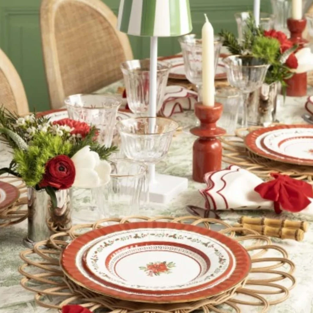 Sottopiatti Piani Rossi Red Royal 33 cm 6pz GIVI ITALIA
