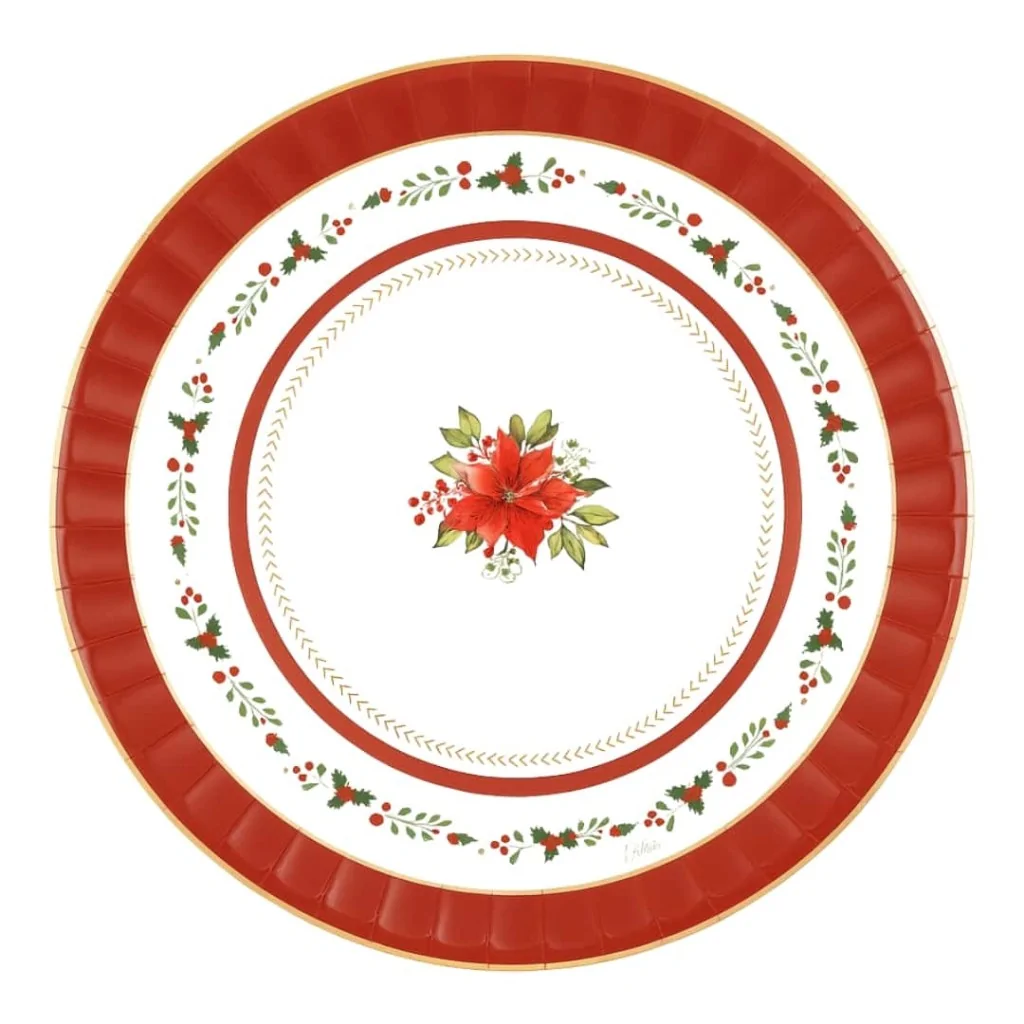 Sottopiatti Piani Rossi Red Royal 33 cm 6pz GIVI ITALIA