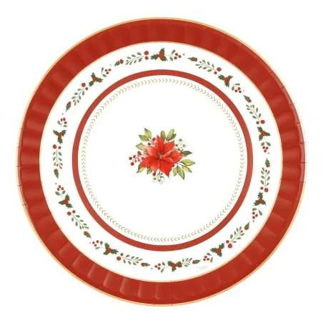 Sottopiatti Piani Rossi Red Royal 33 cm 6pz GIVI ITALIA