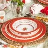 Piatti Fondi Rossi Red Royal 24 cm 8pz GIVI ITALIA
