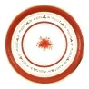 Piatti Fondi Rossi Red Royal 24 cm 8pz GIVI ITALIA