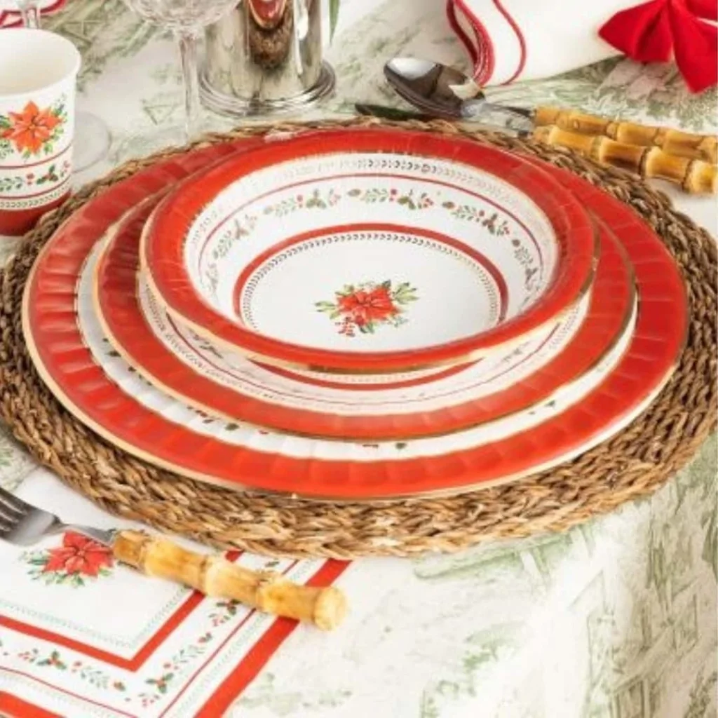 Tovaglioli Rossi Red Royal 33x33 cm 16 pz GIVI ITALIA