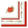 Tovaglioli Rossi Red Royal 33x33 cm 16 pz GIVI ITALIA