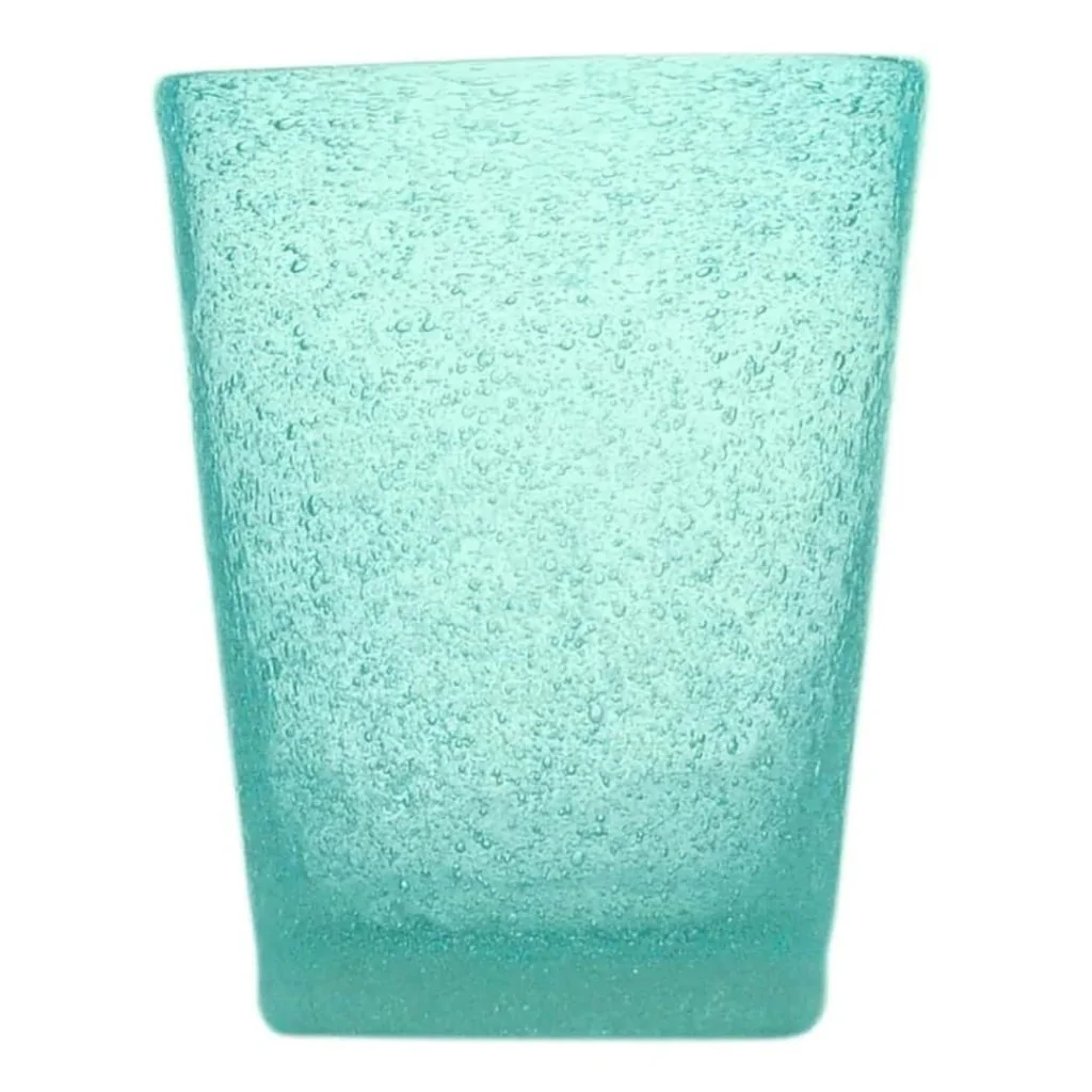 Set 4 Bicchieri Acqua Monochrome Turquoise 30 cl MEMENTO