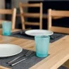 Set 4 Bicchieri Acqua Monochrome Light Blue 30 cl MEMENTO