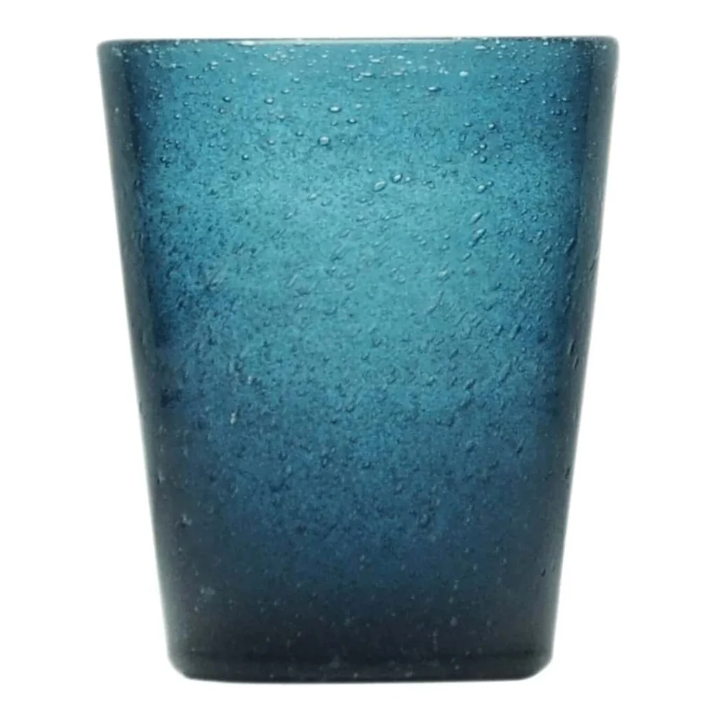 Set 4 Bicchieri Acqua Monochrome Deep Blue 30 cl MEMENTO