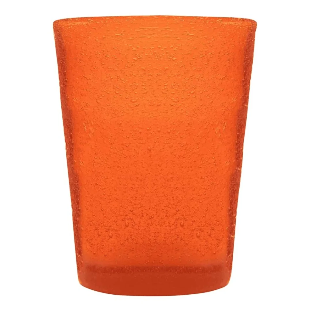 Set 4 Bicchieri Acqua Monochrome Orange 30 cl MEMENTO