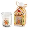 Candela Profumata Bicchiere con Decori Pan Zenzero ART FROM