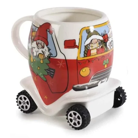 Tazza Macchinina Nataliza con Ruote 330 ml ART FROM ITALY