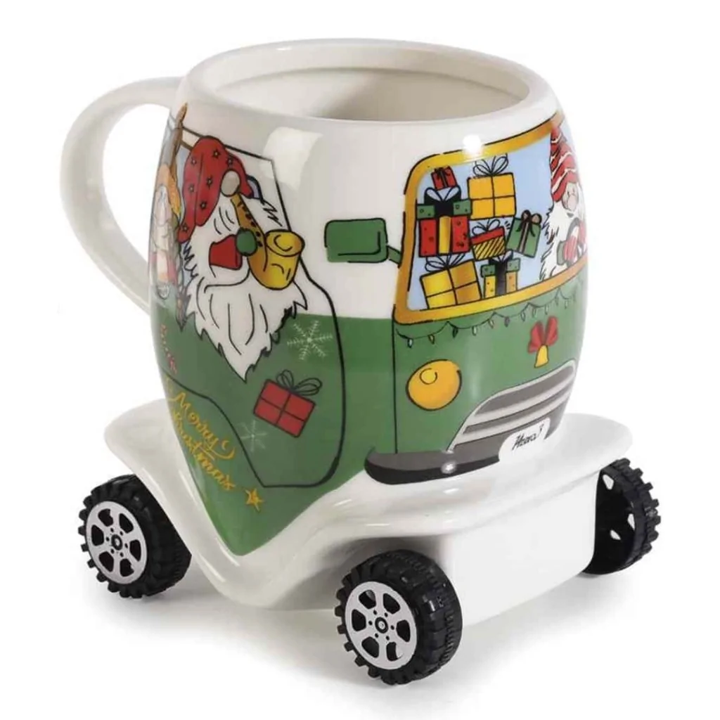 Tazza Macchinina Nataliza con Ruote 330 ml ART FROM ITALY