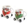 Tazza Macchinina Nataliza con Ruote 330 ml ART FROM ITALY