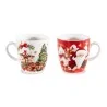 Set 2 Tazzine Natalizie 70 ml ART FROM ITALY