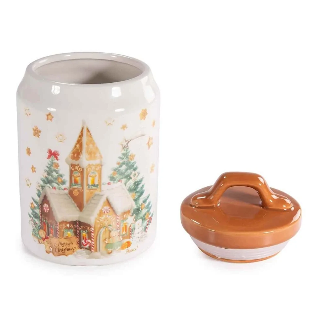 Barattolo Alimentare Ceramica Decori Pan di Zenzero ART FROM