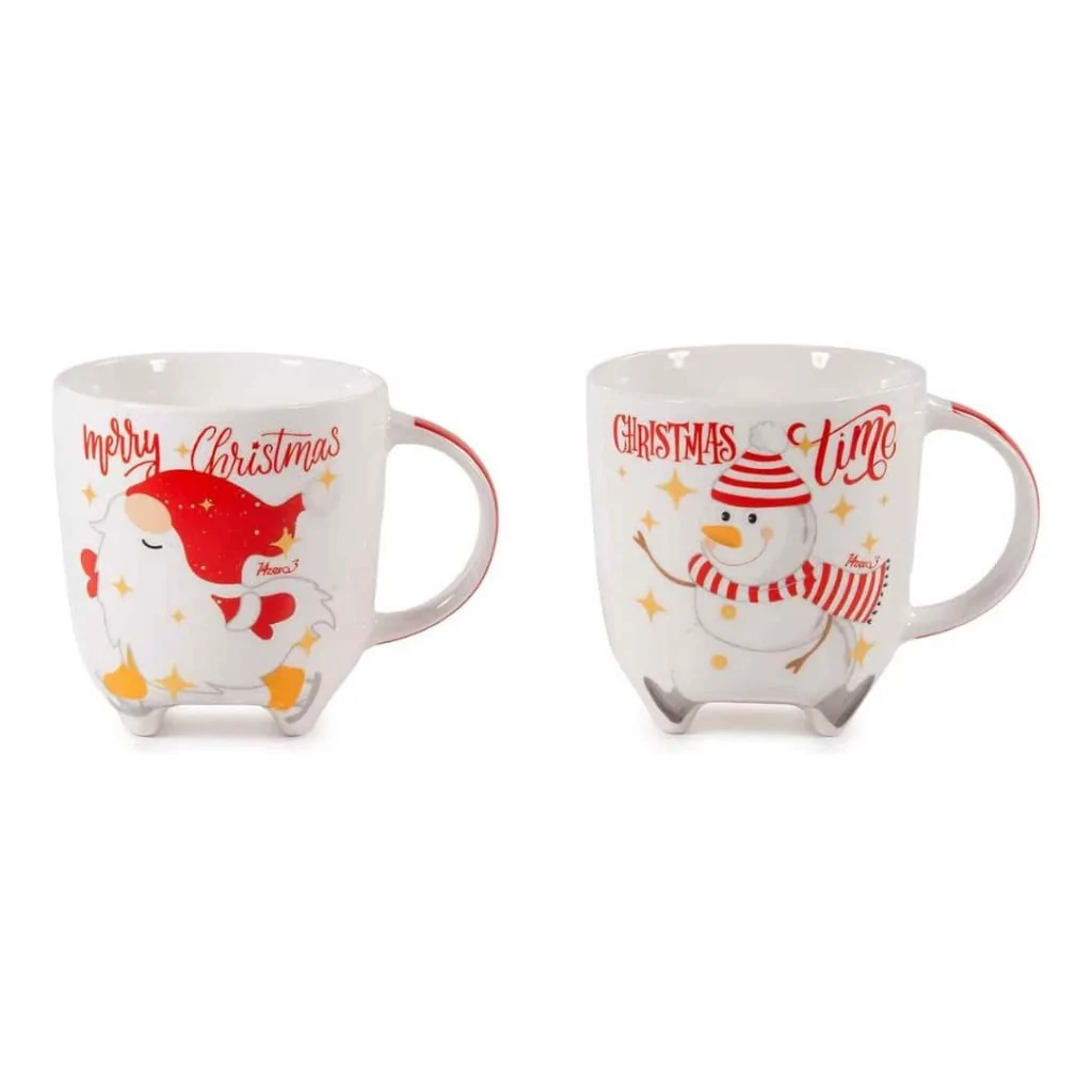 Tazza Natalizia 300 ml con Piedini ART FROM ITALY