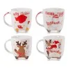 Tazza Natalizia 300 ml con Piedini ART FROM ITALY