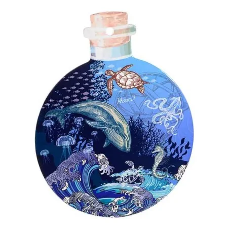 Sottopentola in Ceramica a Bottiglia Base Sughero ART FROM ITALY