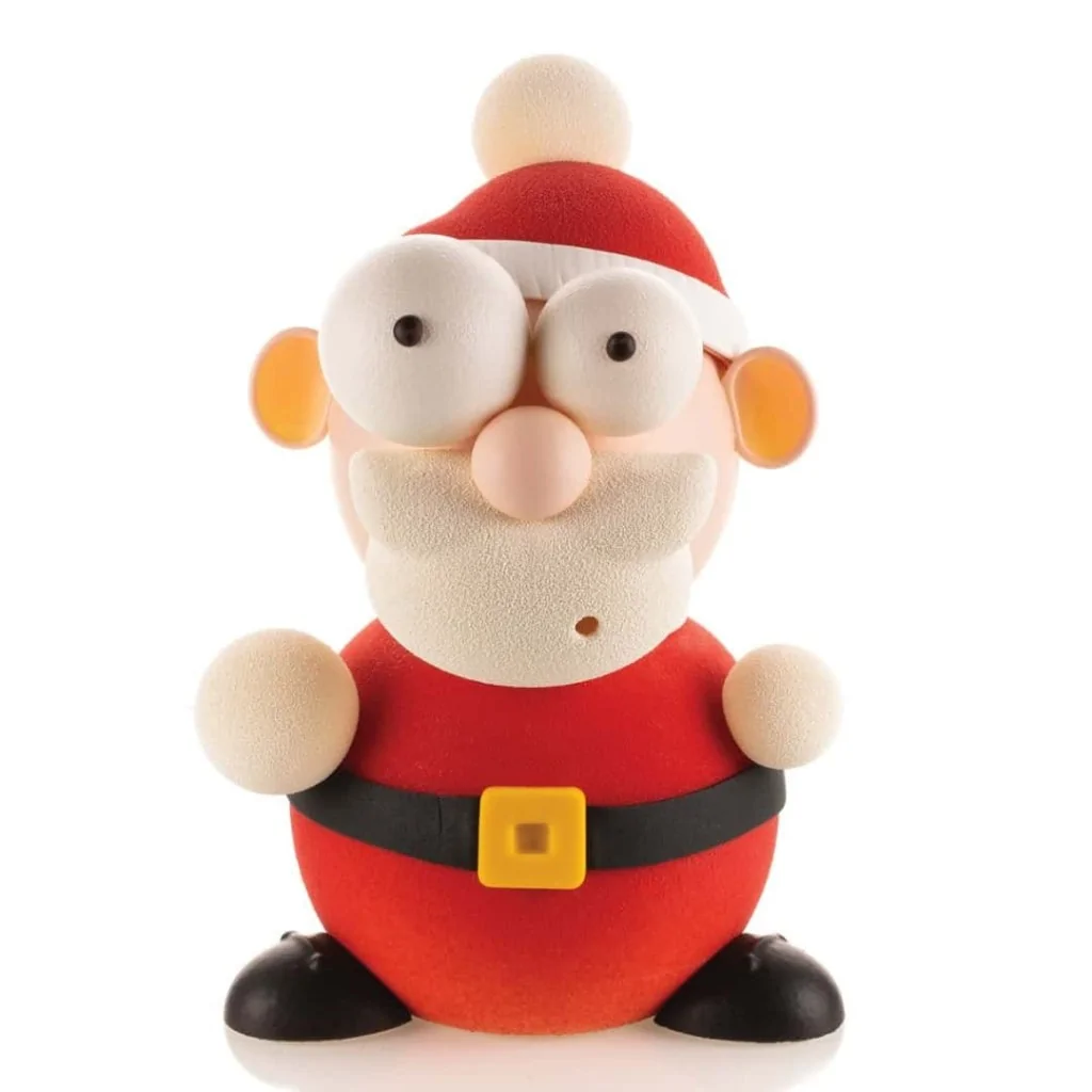 Stampo Cioccolato Babbo Natale Santa SILIKOMART