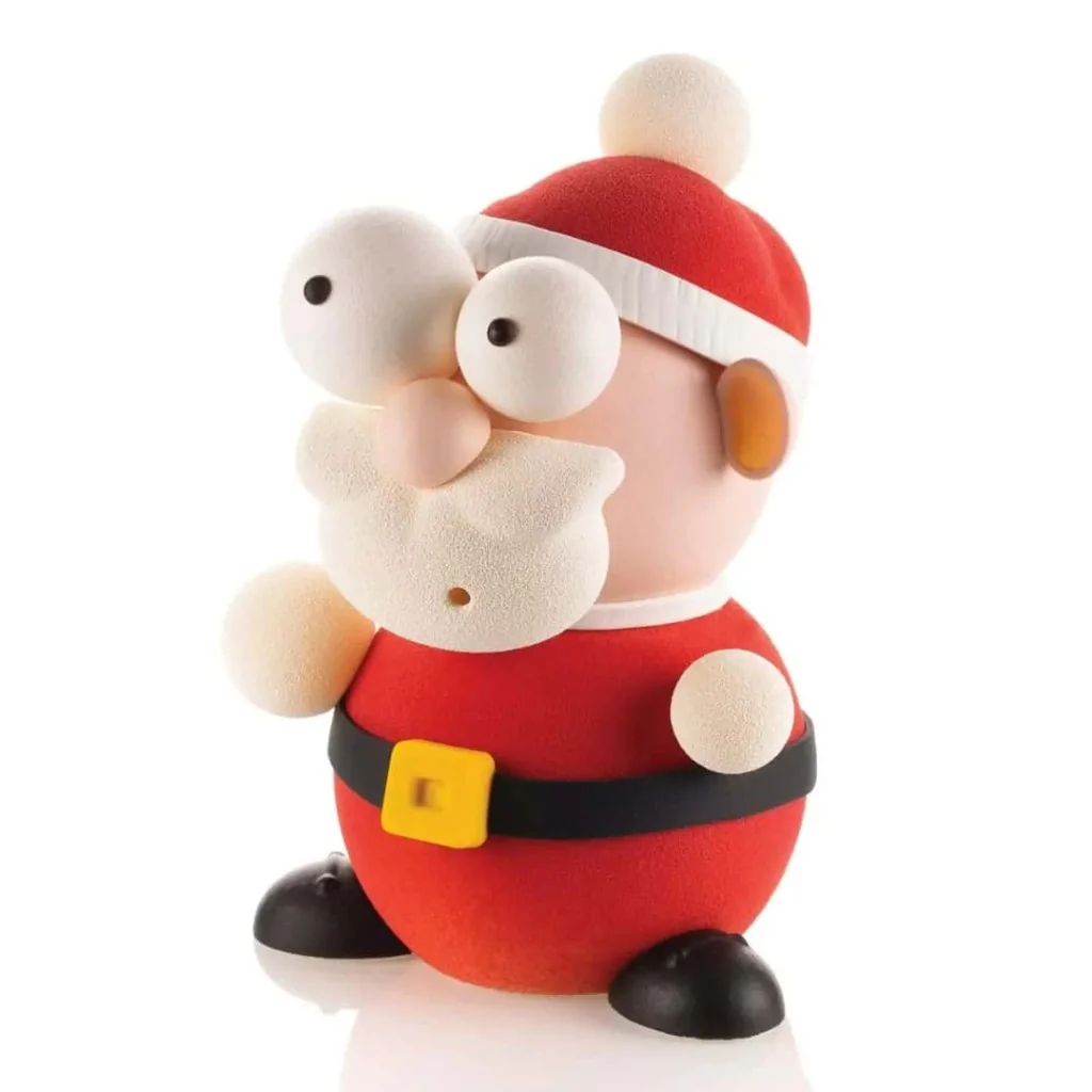 Stampo Cioccolato Babbo Natale Santa SILIKOMART