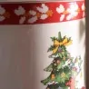 Barattolo Ceramica Babbo e Albero Di Natale ART FROM ITALY