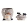 Barattolo Biscotti Ceramica Babbo Natale ART FROM ITALY