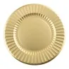 Sottopiatti Piani Oro Gold Satin ø 33 cm 6 pz GIVI ITALIA