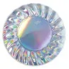Sottopiatti Wavy Iridescent Argento 30 cm 6pz BIG PARTY