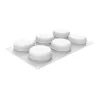 Stampo Semifreddo Silicone Neve 110 ø 7 cm SILIKOMART