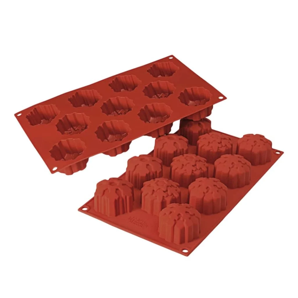 Stampo Silicone Biscotti Fiocchi di Neve Snowflakes 56 mm
