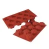Stampo Silicone Biscotti Fiocchi di Neve Snowflakes 56 mm
