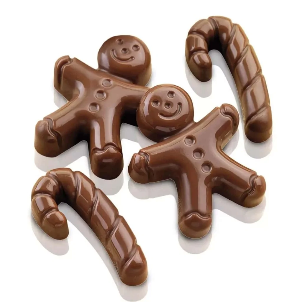 Stampo Silicone Cioccolatini Natalizi Mr Ginger SILIKOMART