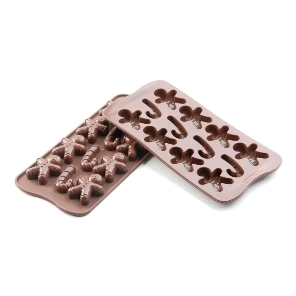 Stampo Silicone Cioccolatini Natalizi Mr Ginger SILIKOMART