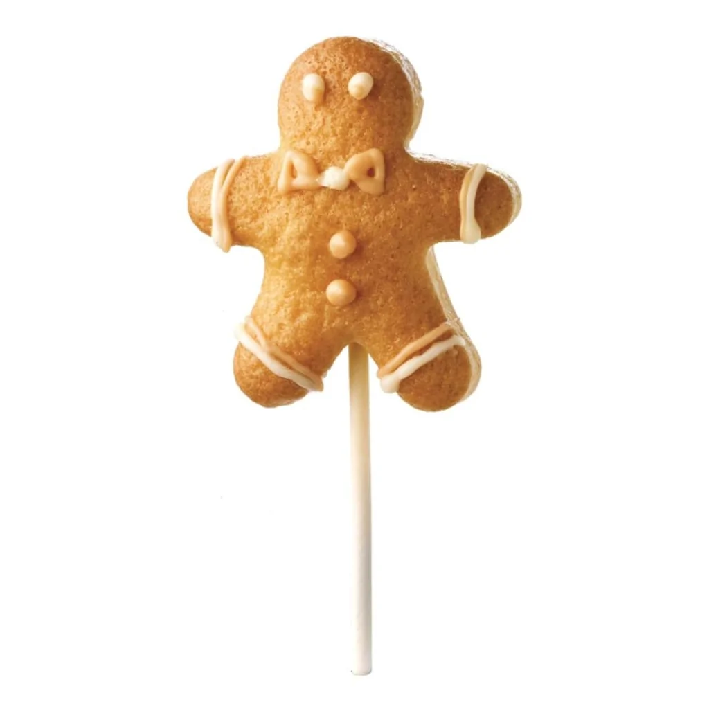 Set 2 Stampi Dolci Ginger Man Pop 75x67 mm SILIKOMART