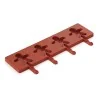 Set 2 Stampi Dolci Ginger Man Pop 75x67 mm SILIKOMART