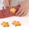 Set 2 Stampi Dolci Ginger Man Pop 75x67 mm SILIKOMART