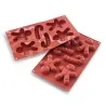 Stampo Dolci Gingerbread Man 95x78 H 21 mm SILIKOMART
