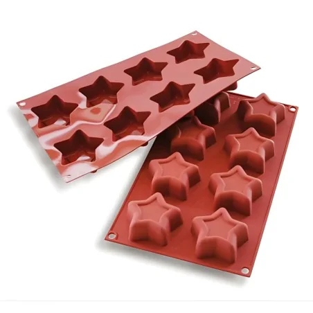 Stampo Silicone Dolci Stella ø 70 H 25 mm SILIKOMART