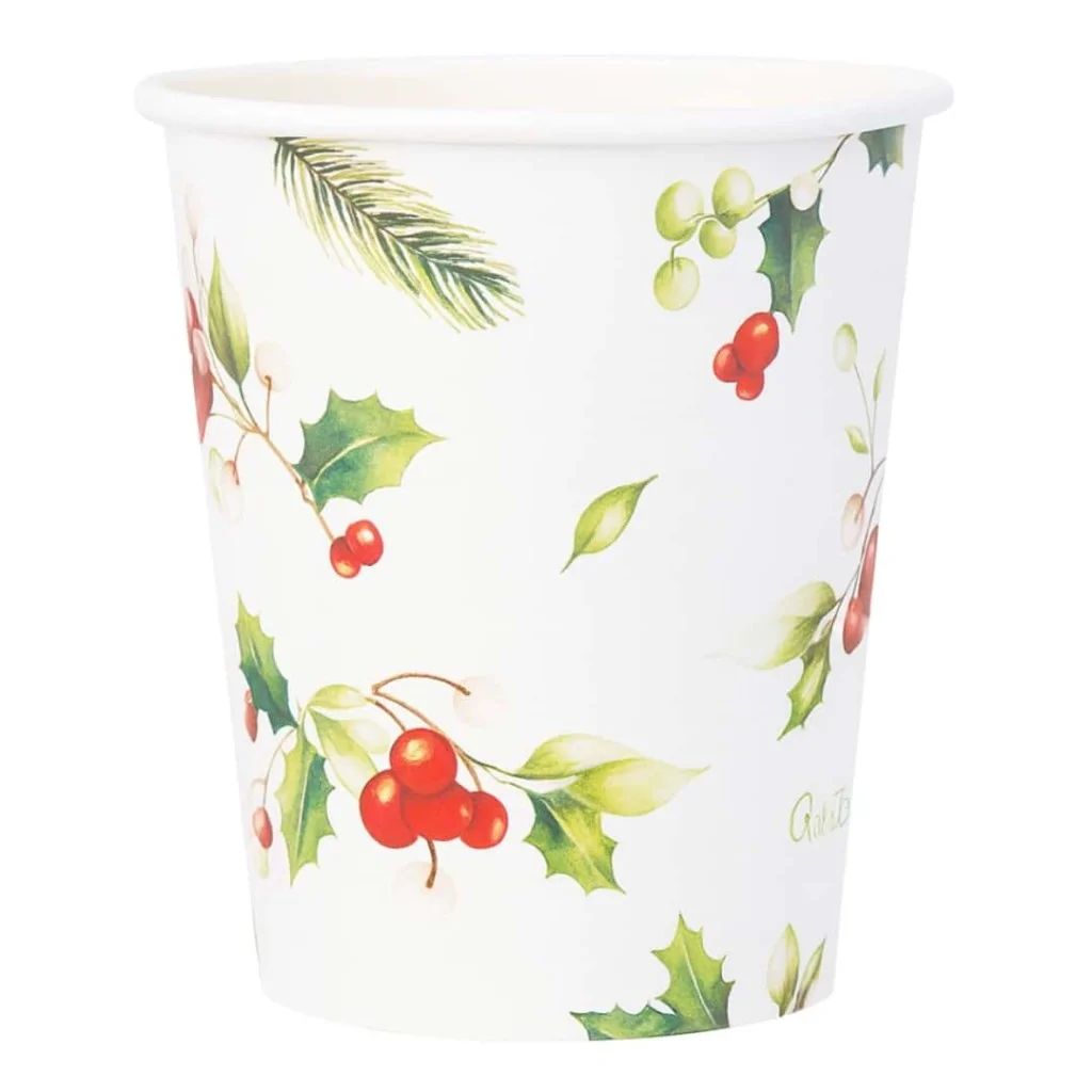 Bicchieri Christmas Greetings 250 cc 8 pz GIVI ITALIA