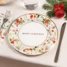 Piatti Piani Christmas Greetings ø 23 cm 8 pz GIVI ITALIA