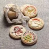 Set 4 Stampi Silicone Biscotti Xmas Stamp 73 mm SILIKOMART