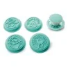 Set 4 Stampi Silicone Biscotti Xmas Stamp 73 mm SILIKOMART