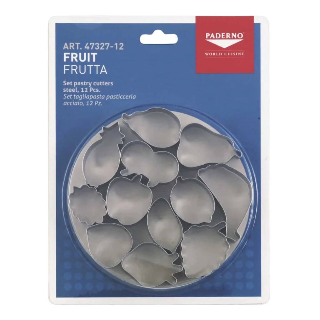 Set 12 Tagliapasta Biscotti Frutta SAMBONET PADERNO
