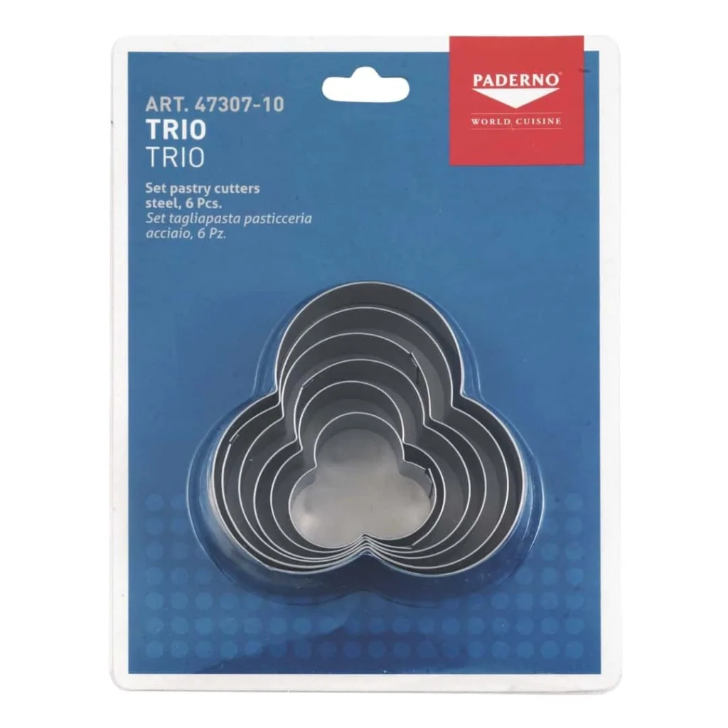Set 6 Tagliapasta Biscotti Trio SAMBONET PADERNO