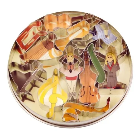 Set 12 Tagliapasta Biscotti Musica BREVETTI WAF