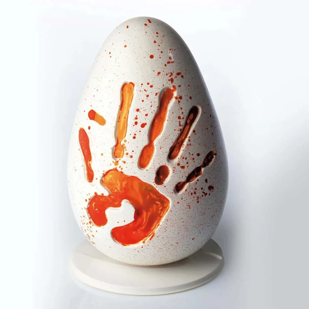 Kit 2 Stampi Termoformati Uova di Pasqua Hello PAVONI