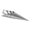 Coni Panna Acciaio Inox 113x40 mm 4pz EVA COLLECTION