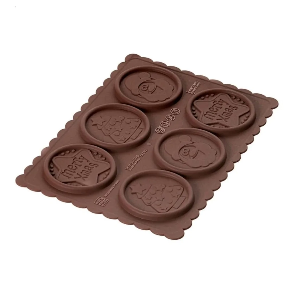 Stampo Biscotti Natalizi Cookie Choc SILIKOMART